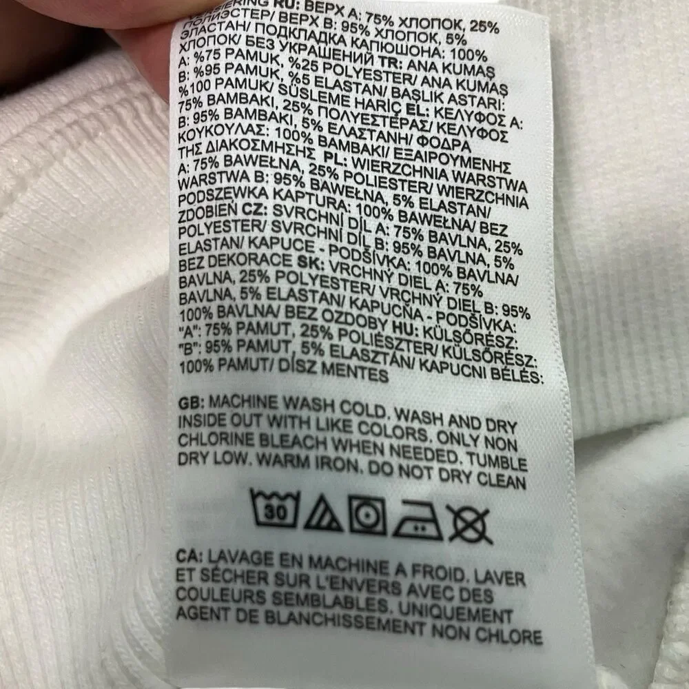 The North Face‎ White Graphic Pullover Outdoors Together Hoodie  *READ*